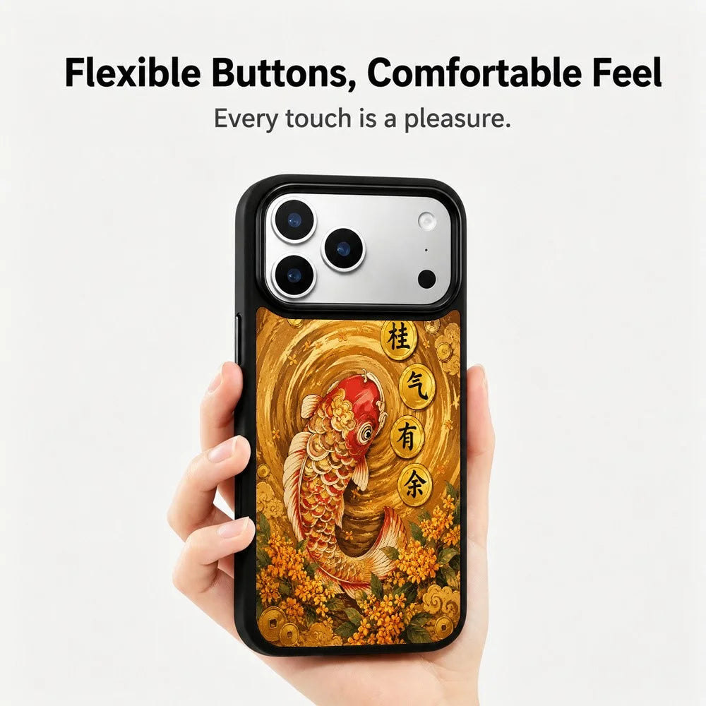 For iPhone 18 Pro Max / 17 Pro Max Magnetic Case Five Elements Earth Art Series UV Printing PC + Silicone Phone Cover - T00001 - 2