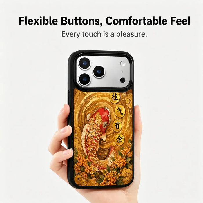 For iPhone 17 Pro Max Magnetic Case Five Elements Earth Art Series UV Printing PC + Silicone Phone Cover - T00001 - 2