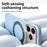 ABEEL For iPhone 17 Pro  /  18 Pro Magnetic Case Ring Kickstand Liquid Silicone Feel PC Phone Cover - Sky Blue - 7