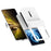 For Samsung Galaxy Z Flip8 Case Spring Hinge Protection Hard PC Phone Cover Built-in Card Slots - White - 5