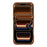 KIGC For iPhone 18 Pro Max / 17 Pro Max Case Rotating Magnetic Kickstand PC + TPU Phone Protective Cover - Brown - 2