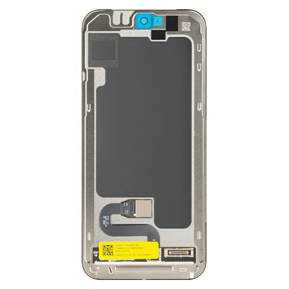 For Google Pixel 10 Pro XL OEM Grade S OLED Screen and Digitizer Assembly + Frame (with Fingerprint Flex Cable and Metal Plate) (without Logo) - Black - 3