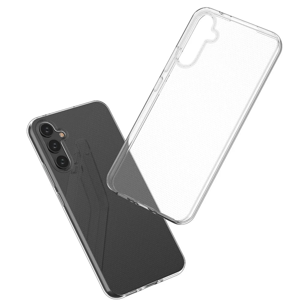 For Samsung Galaxy A34 5G Soft Slim TPU Anti-Scratch Phone Case Transparent Clear Shockproof Phone Cover - 3
