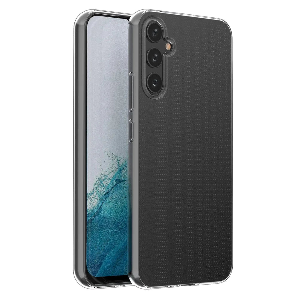 For Samsung Galaxy A34 5G Soft Slim TPU Anti-Scratch Phone Case Transparent Clear Shockproof Phone Cover - 7