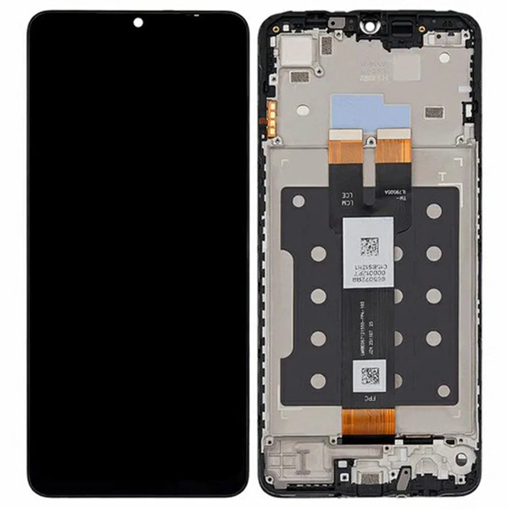 For Samsung Galaxy A07 5G A076 Grade C LCD Screen and Digitizer Assembly + Frame Part (Without Logo) - 1