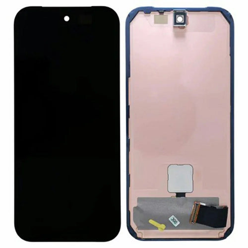 For Google Pixel 10a OEM Grade S OLED Screen and Digitizer Assembly + Frame (Without Logo) - Black - 1