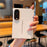 For Samsung Galaxy Z Fold8 Case Dual Axis Hinge Electroplated Metal Frame Leather + PC + TPU Phone Cover - White - 4