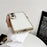 For Samsung Galaxy Z Fold8 Case Electroplating Ultra Thin Transparent PC Phone Cover - Gold - 5