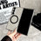 For Samsung Galaxy Z Fold7 5G Magnetic Case Matte Transparent TPU + PC Shockproof Cover - Black - 3