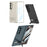 GKK For Samsung Galaxy Z Fold8 Ultra Kickstand Case Magnetic Hinge Protection PC + Tempered Glass Phone Cover - Silver - 2