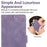 For iPhone 16 Pro Case U-Shape Decoration Magnetic Side Clasp Wallet Leather Phone Cover with Wrist Strap - Purple - 5