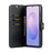 DG.MING for Samsung Galaxy S26 FE Leather Wallet Case Detachable 2 in 1 Split Leather Phone Cover - Black - 3