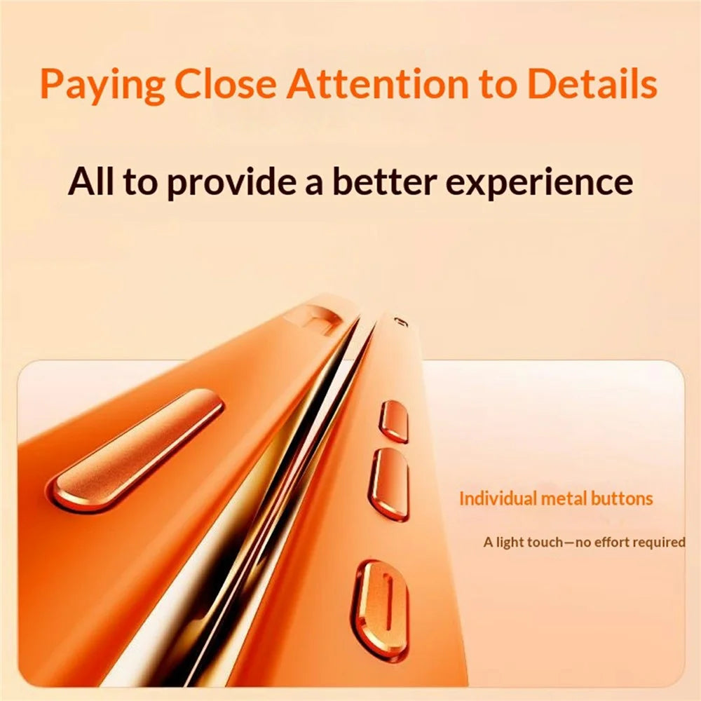 For iPhone 18 Pro / 17 Pro Magnetic Case Skin-Feel Rubberized PC + TPU Phone Cover Compatible with MagSafe - Orange - 3