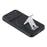 For iPhone 17 Pro Case Invisible Kickstand Rubberized Acrylic + TPU Shockproof Phone Cover - Black - 4