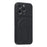 For iPhone 16 Pro Max Case Invisible Kickstand Rubberized Acrylic + TPU Shockproof Phone Cover - Black - 1