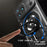 For iPhone 18 Pro Max / 17 Pro Max Magnetic Case Rotating Kickstand TPU + PC Phone Cover - Black - 2