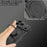 Magnetic Case For iPhone 18 Pro / 17 Pro Shockproof TPU + PC Phone Back Cover with Kickstand - Black - 6