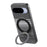 For Google Pixel 11 / Google Pixel 11 Pro Magnetic Case Rotation Kickstand PU Leather + TPU Phone Cover - Black - 3