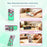 For iPhone 18 Pro / 17 Pro Case with Rotating Magnetic Kickstand Matte PC+TPU+TPE Shockproof Phone Cover - Green - 4