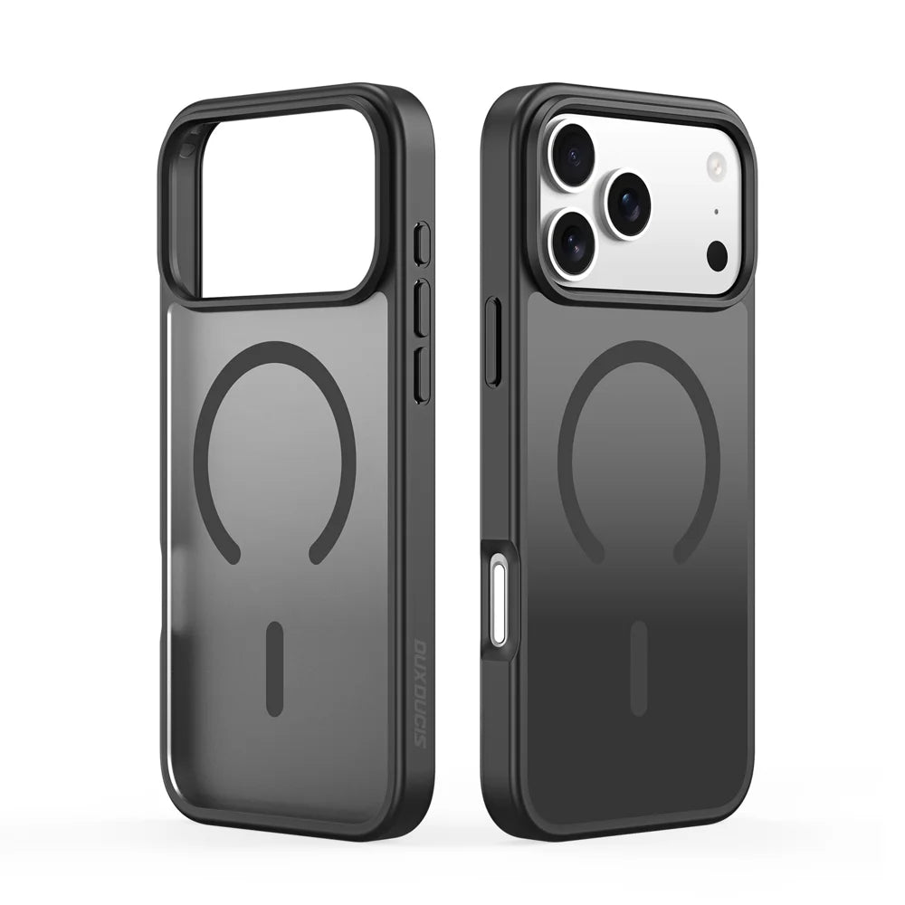 DUX DUCIS for iPhone 17 Pro / iPhone 18 Pro Yind Series Case TPU + PC Matte Phone Cover Compatible with MagSafe - Black - 2