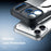 DUX DUCIS for iPhone 17 Pro Max / iPhone 18 Pro Max Aimo Series Magnetic Case PC + TPU Clear Back Phone Cover (REACH Certification) - Black - 7