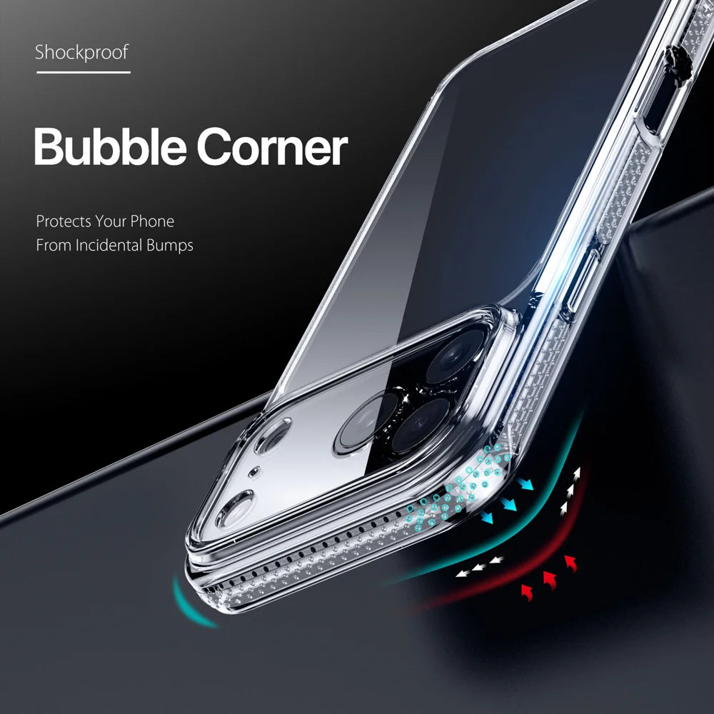 DUX DUCIS for iPhone 18 Pro Max / 17 Pro Max Clear Phone Case  Clin Series TPU + PC Anti-drop Back Cover - Clear - 5