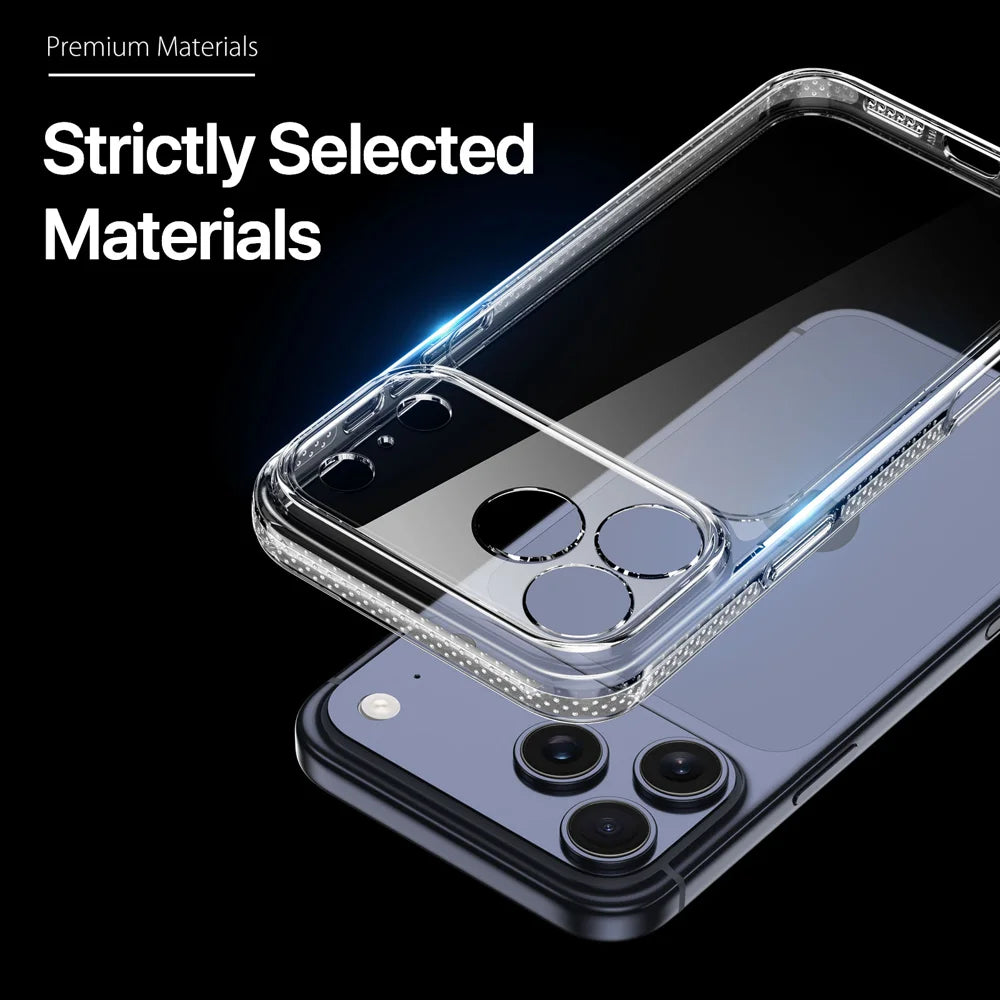 DUX DUCIS for iPhone 18 Pro Max / 17 Pro Max Clear Phone Case  Clin Series TPU + PC Anti-drop Back Cover - Clear - 7
