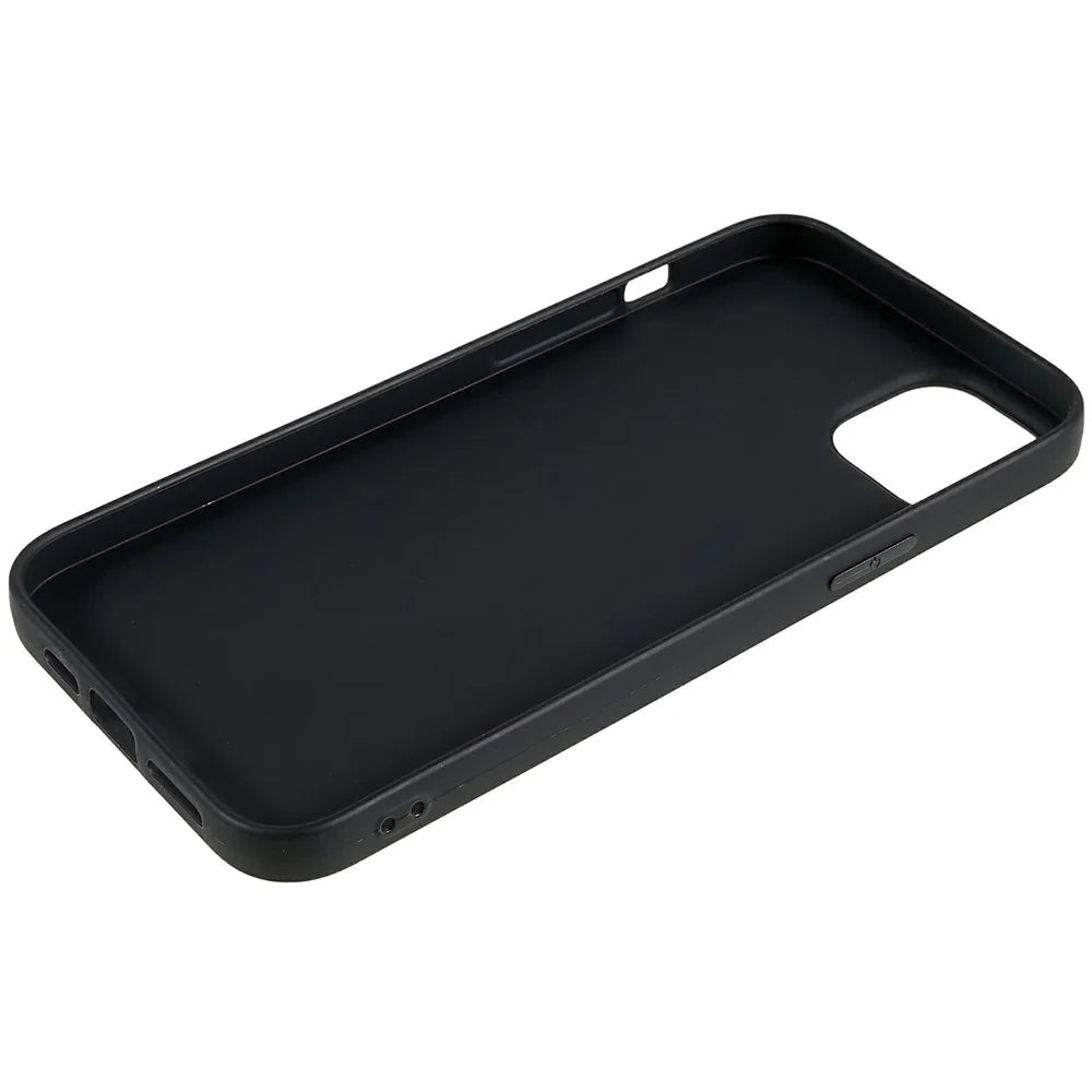 For iPhone 14 Plus Case Slim TPU Scratch Resistant Matte Phone Cover - Black - 7
