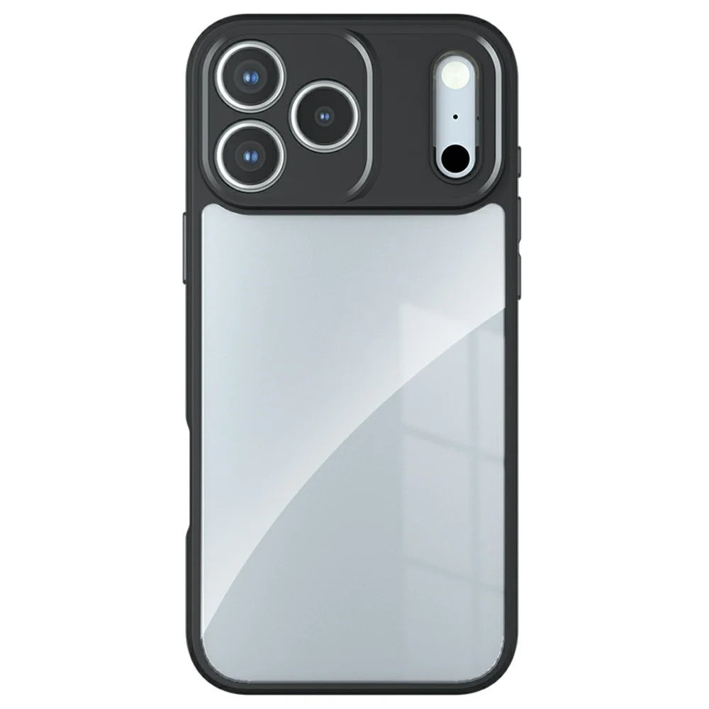 For iPhone 18 Pro / 17 Pro Case TPU + PC Shockproof Phone Cover - Transparent - 1