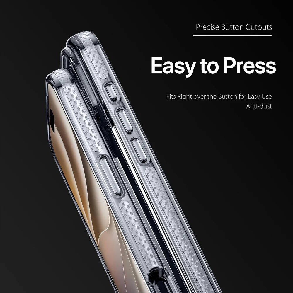 DUX DUCIS for iPhone 18 Pro / 17 Pro Clear Phone Case  Clin Series TPU + PC Anti-drop Back Cover - Clear - 3
