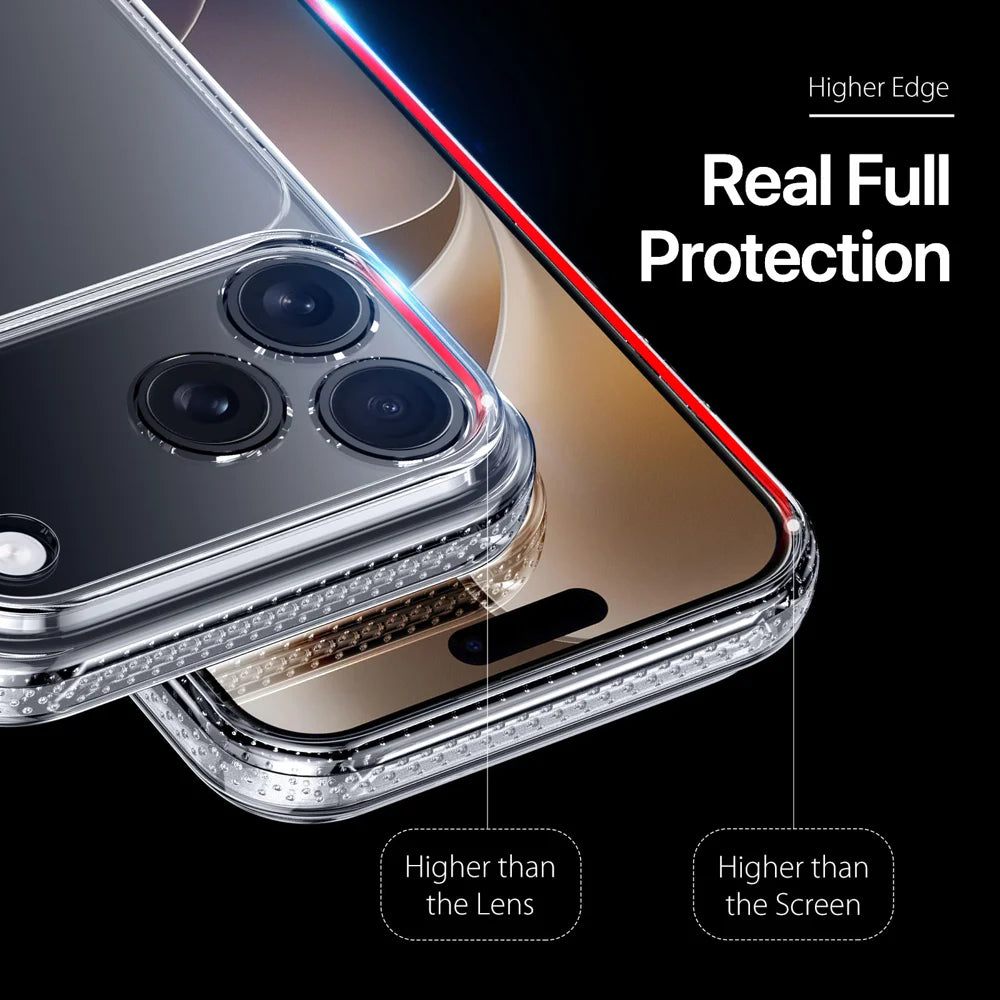 DUX DUCIS for iPhone 18 Pro / 17 Pro Clear Phone Case  Clin Series TPU + PC Anti-drop Back Cover - Clear - 4