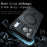 For iPhone 18 Pro / 17 Pro Magnetic Case TPU + PC Matte Skin Touch Phone Cover - Black - 5