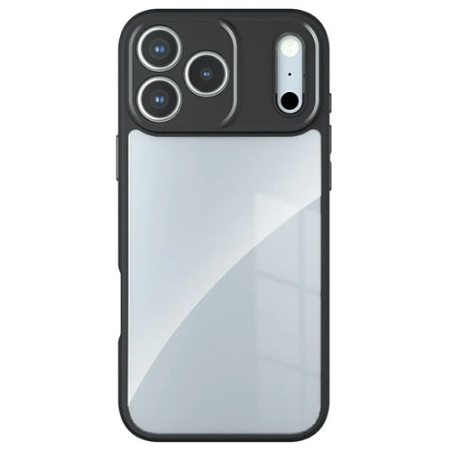 For iPhone 18 Pro Max / 17 Pro Max Case TPU + PC Shockproof Phone Cover - Transparent - 1