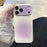 For iPhone 17 Pro Max Case Aurora Gradient PC + TPU Shockproof Phone Cover - Purple - 1