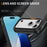 For iPhone 18 Pro / 17 Pro Magnetic Phone Case Carbon Fiber Texture PC TPU Back Cover - Black - 3