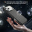 For iPhone 18 Pro / 17 Pro Magnetic Phone Case Carbon Fiber Texture PC TPU Back Cover - Black - 7