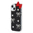 For iPhone 15 Case PC + TPU IMD Phone Cover with Electroplated Camera Frame - Classic Black - 3