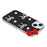 For iPhone 15 Case PC + TPU IMD Phone Cover with Electroplated Camera Frame - Classic Black - 5