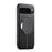 SUTENI G3 For Google Pixel 11 Pro XL Magnetic Case Waxy Texture Rotating Kickstand Leather Phone Back Cover - Black - 6