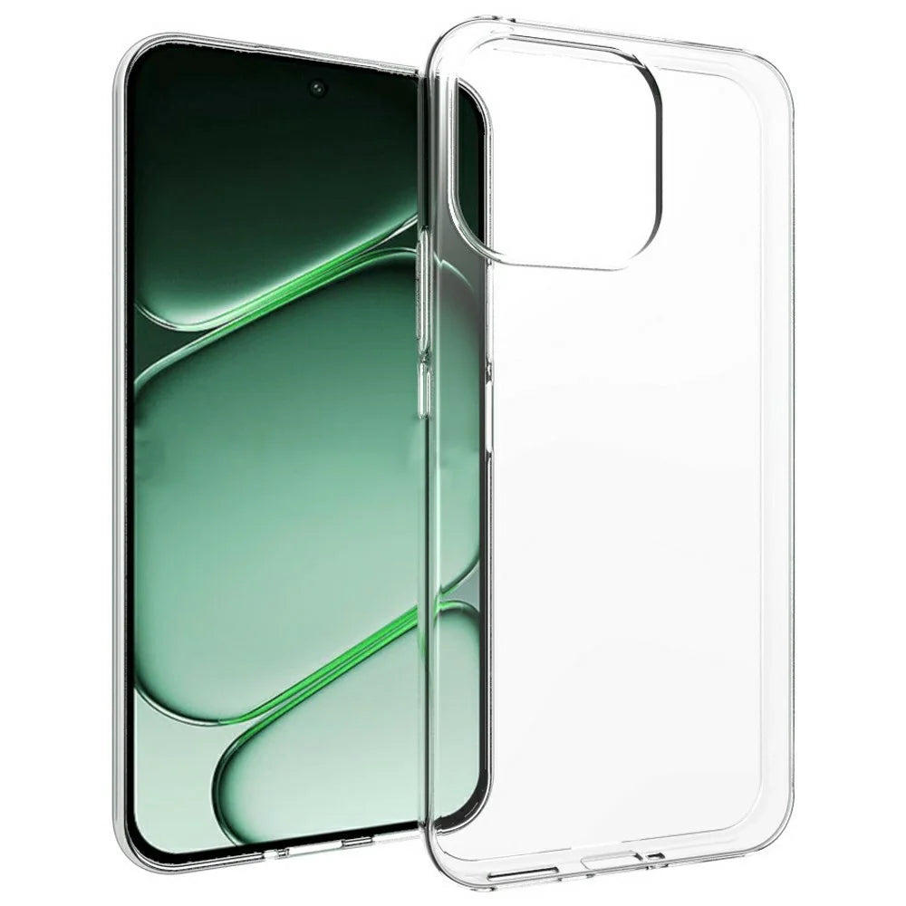 For OnePlus N6 4G Case Watermark Resistant TPU Phone Back Cover - Transparent - 1