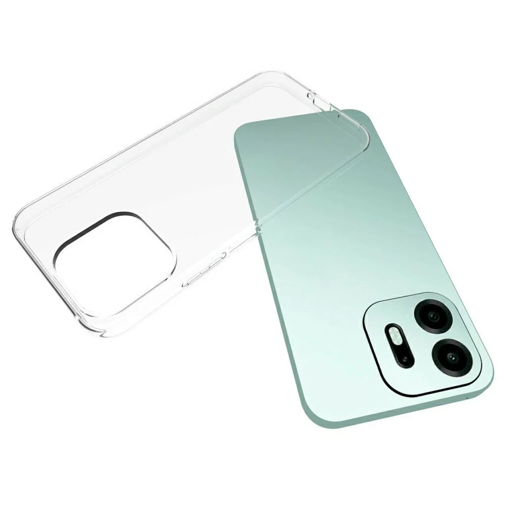 For OnePlus N6 4G Case Watermark Resistant TPU Phone Back Cover - Transparent - 4