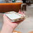 For iPhone 17 Pro Max Case Electroplated Heart Pattern TPU Phone Back Cover with Wristband Kickstand - Ivory White - 4