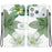 For iPhone 18 Pro Max / 17 Pro Max Case Pattern Printing PU Leather Wallet Flip Stand Phone Cover with Wrist Strap - Cyan Lily - 1