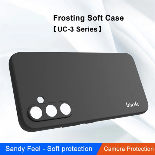 IMAK UC-3 Series for Samsung Galaxy A54 5G Matte TPU Phone Case Fingerprint-free Shockproof Cell Phone Cover - 2