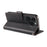 BETOPNICE 006 for iPhone 15 Pro Case RFID Blocking Wallet Stand Leather Phone Cover with Wrist Strap - Black - 4