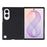 X-LEVEL For Samsung Galaxy Z Fold8 Case Carbon Fiber Texture PU Leather + PC Phone Cover - Black - 1