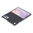 X-LEVEL For Samsung Galaxy Z Fold8 Case Carbon Fiber Texture PU Leather + PC Phone Cover - Black - 3