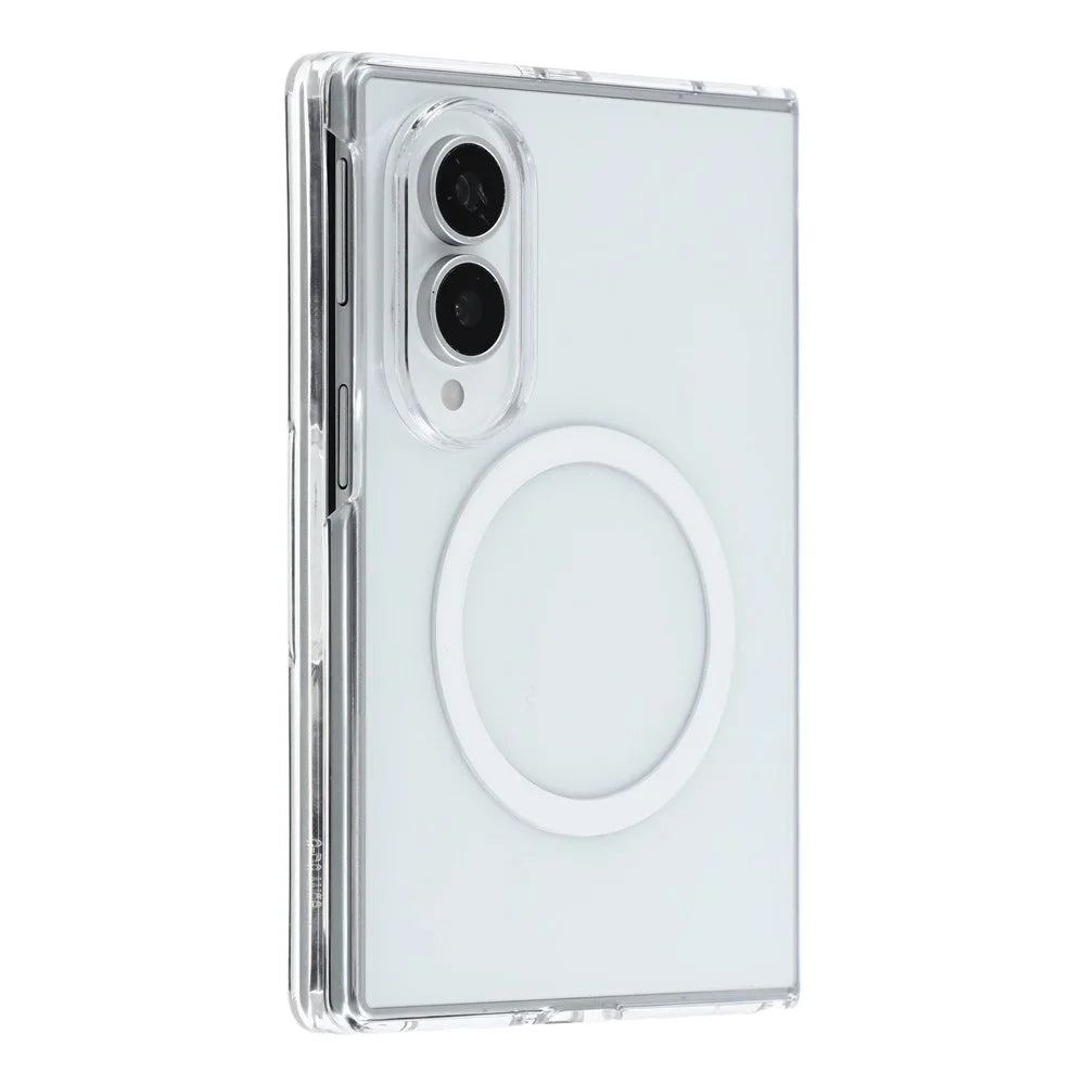 X-LEVEL For Samsung Galaxy Z Fold8 Magnetic Case Slim Hard PC Phone Back Cover - Transparent - 3