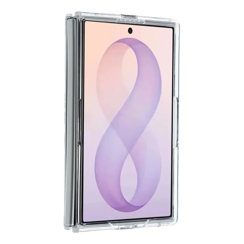 X-LEVEL For Samsung Galaxy Z Fold8 Magnetic Case Slim Hard PC Phone Back Cover - Transparent - 4