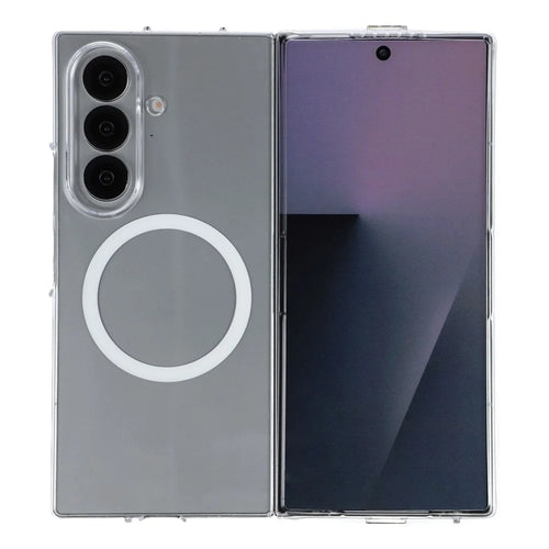 X-LEVEL For Samsung Galaxy Z Fold8 Ultra Magnetic Case Slim Hard PC Phone Back Cover - Transparent - 1